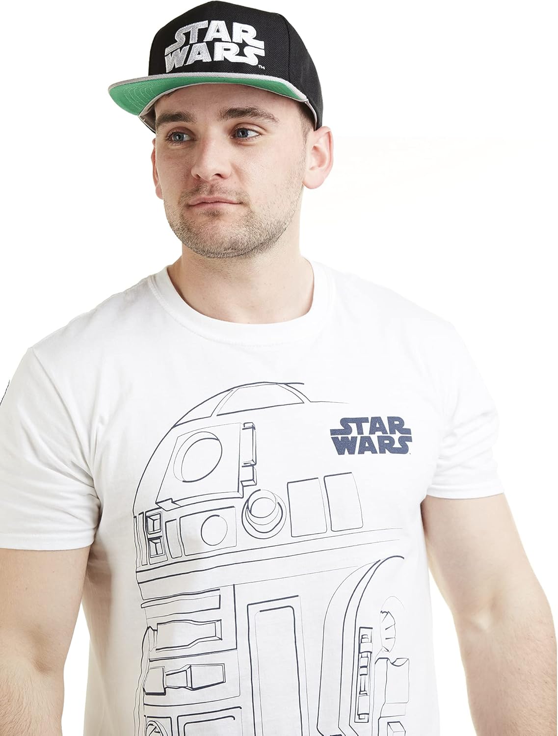 Casquette Star Wars homme logo brodé noir/gris