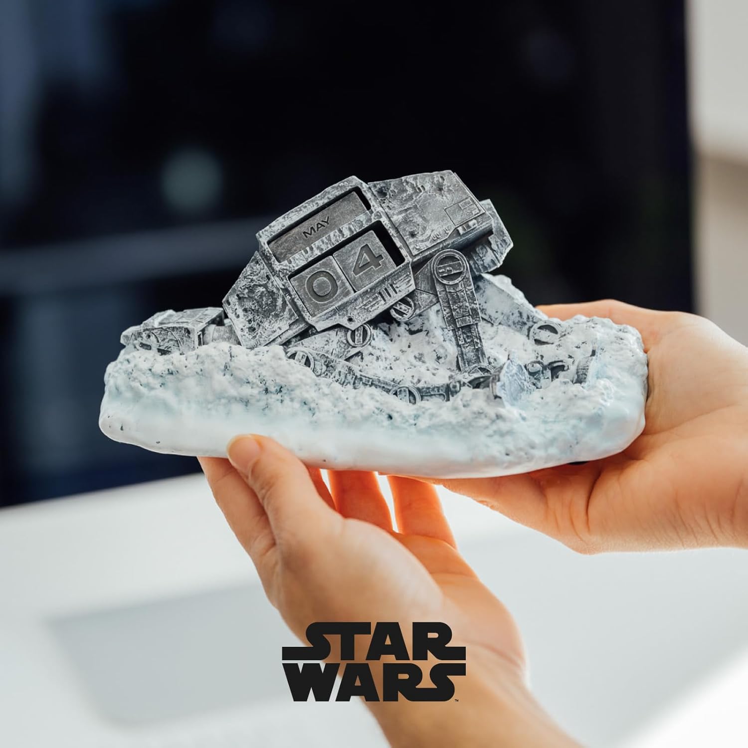 Calendrier perpétuel Star Wars AT-AT figurine 3D – Image 6