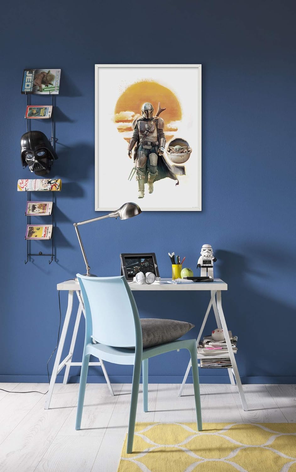 Tableau Star Wars The Child et Mandalorian, impression d'art – Image 2