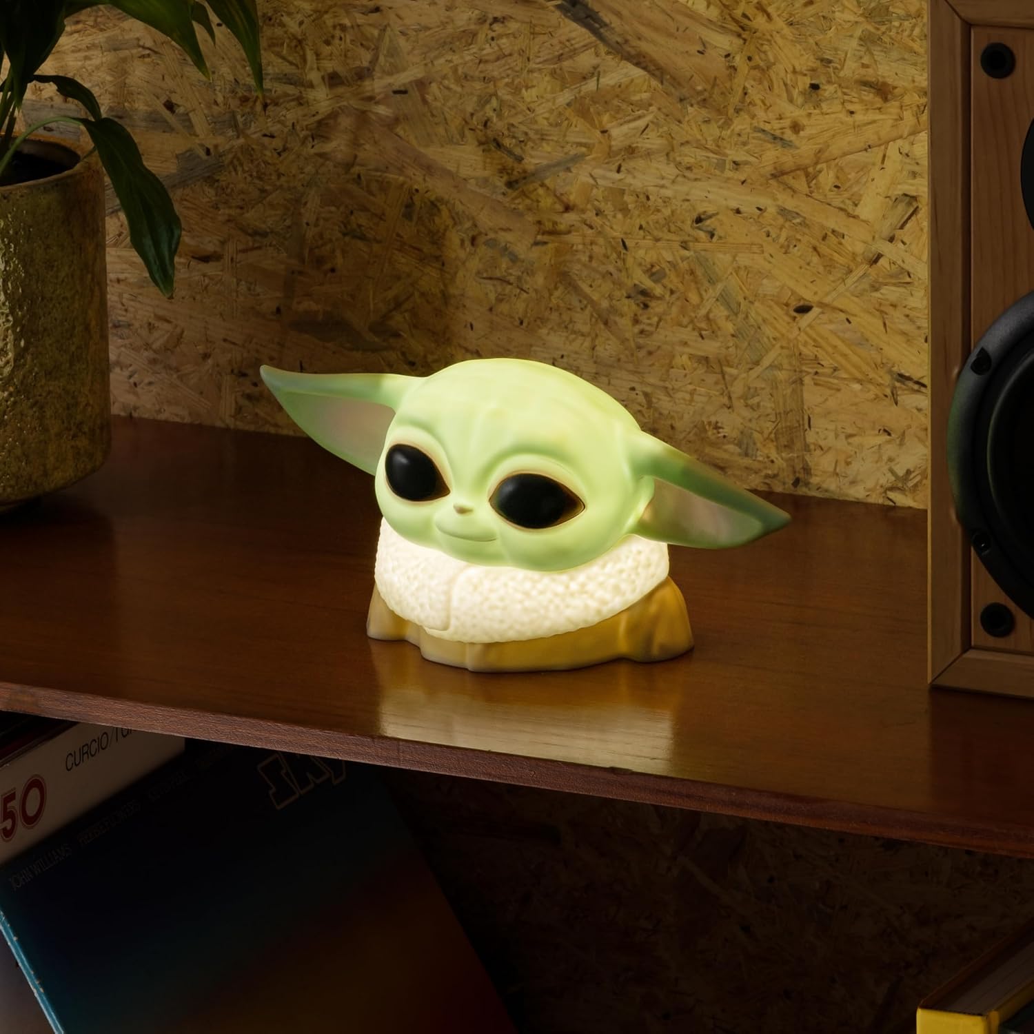 Lampe de bureau Grogu Star Wars, figurine lumineuse 3D 15 cm – Image 7