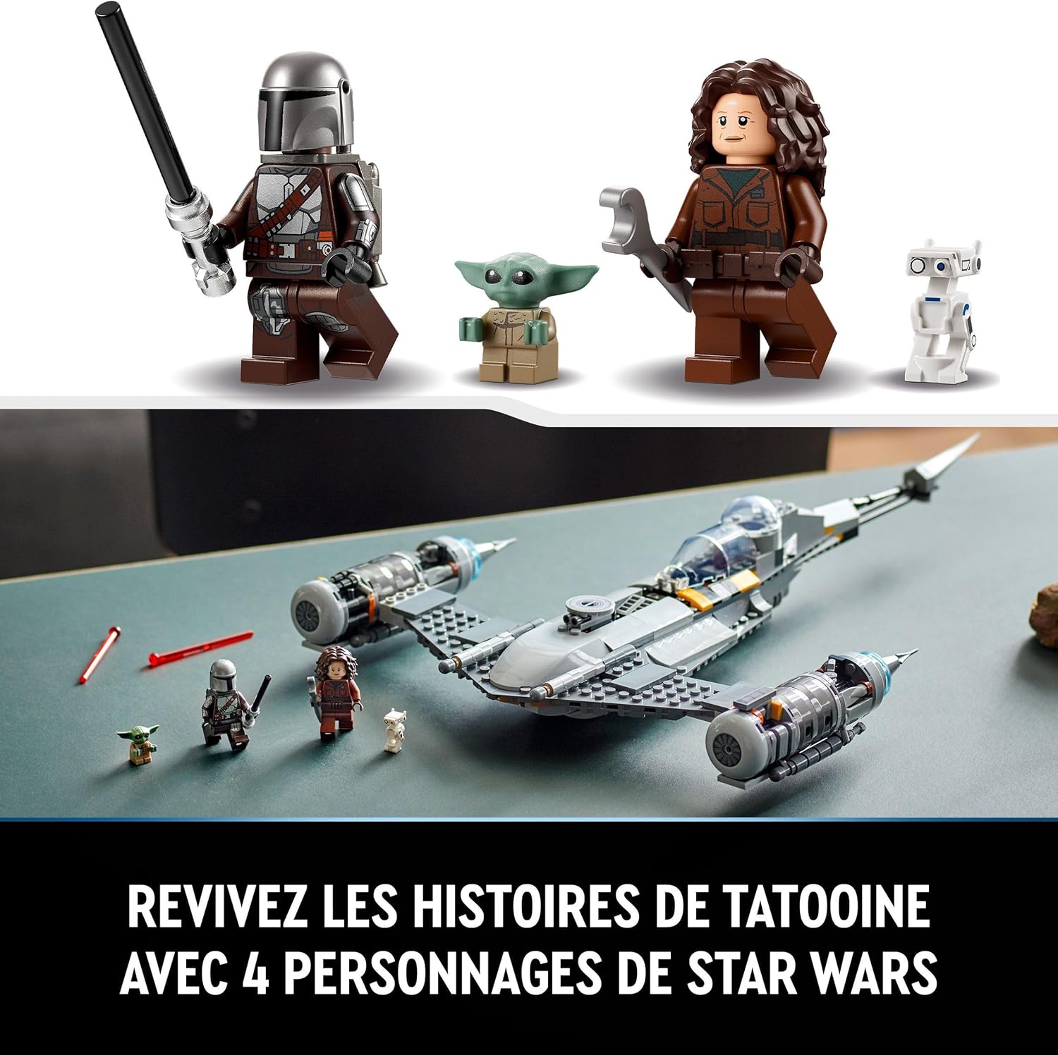 LEGO Star Wars N-1 du Mandalorien avec figurines 75325 – Image 5