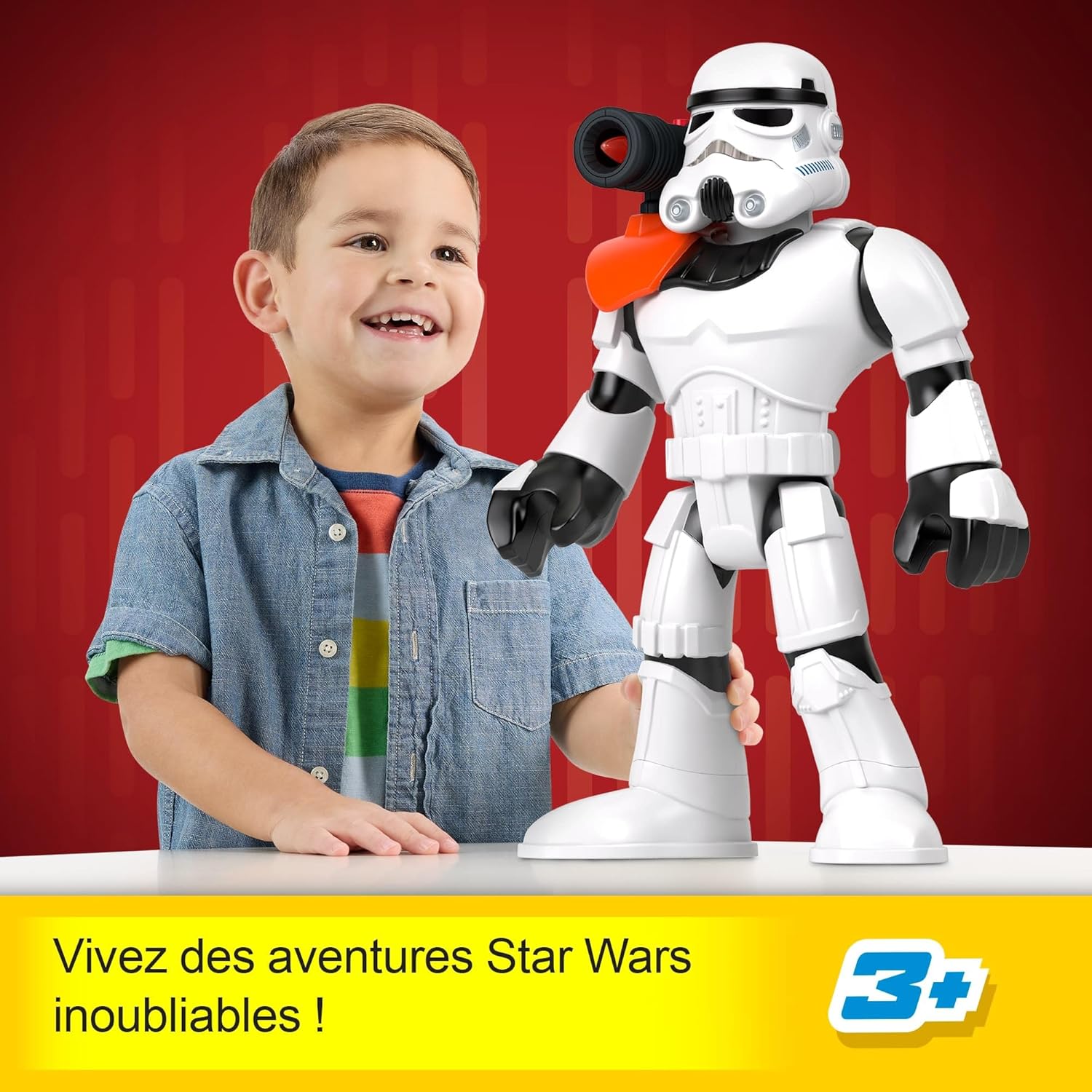 Figurine STAR WARS Stormtrooper articulée 40 cm Imaginext Fisher-Price – Image 2