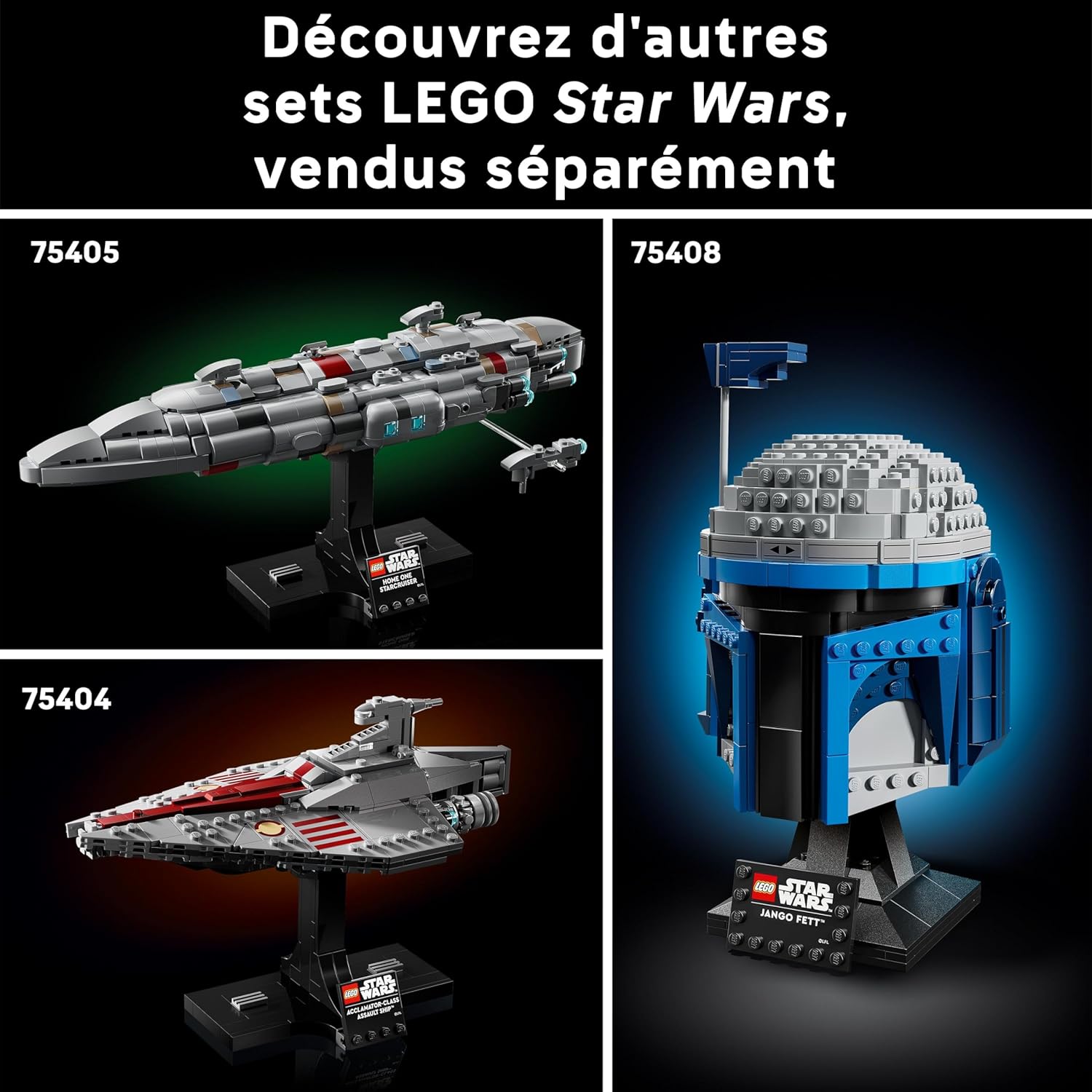 LEGO Star Wars logo en briques à construire 75407 – Image 7