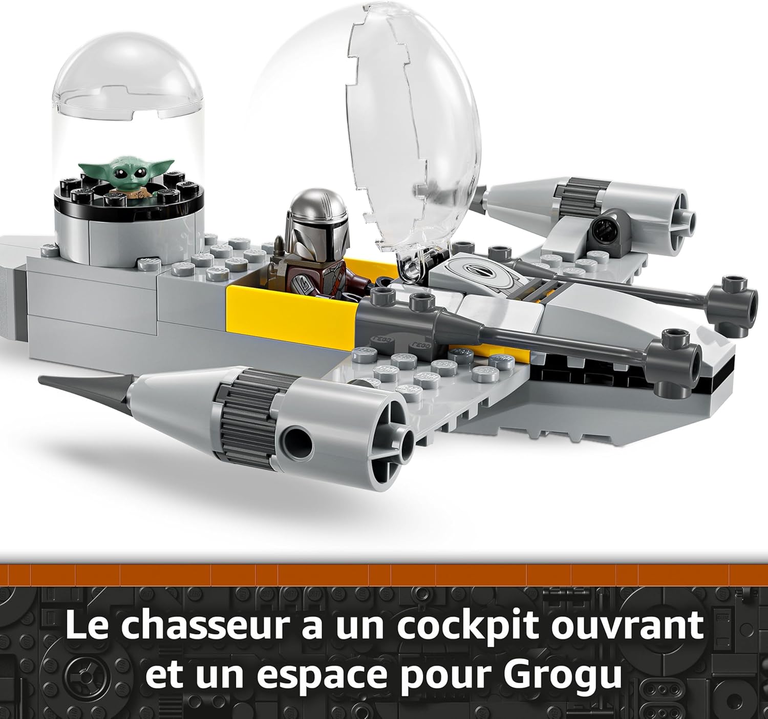 LEGO Star Wars 75410 N-1 de Mando avec Grogu et R5-D4 – Image 6