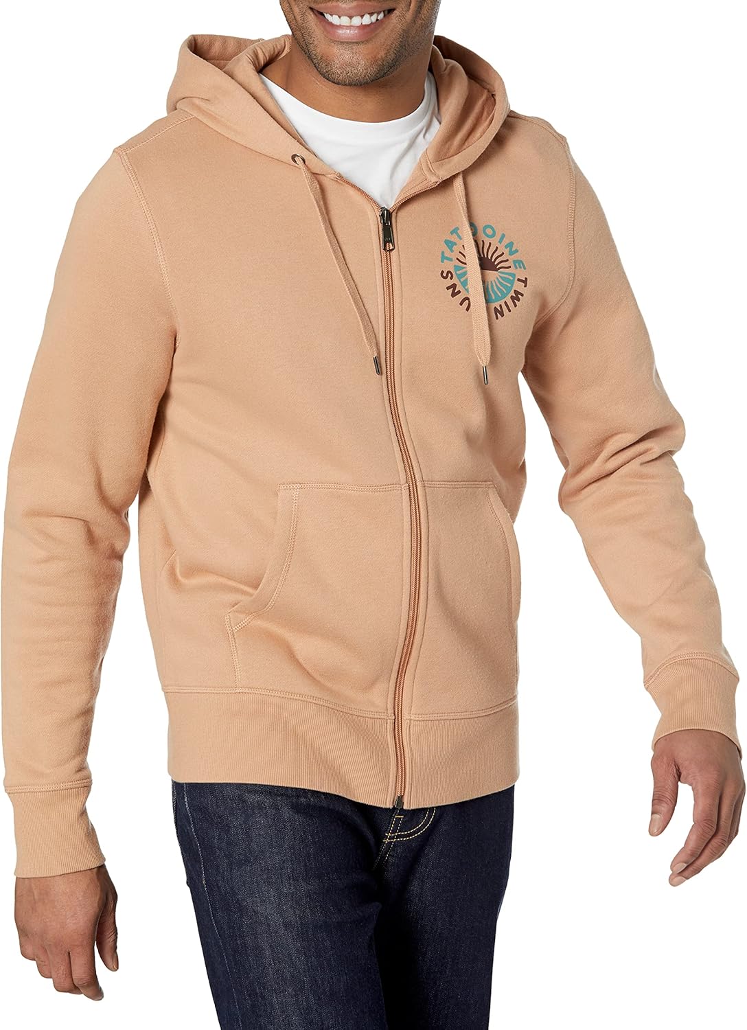 Sweat à capuche zippé intégral Star Wars Amazon Essentials homme