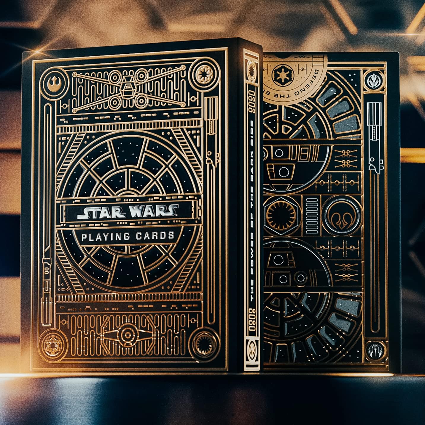 Cartes à jouer theory11 Star Wars, version dorée – Image 2