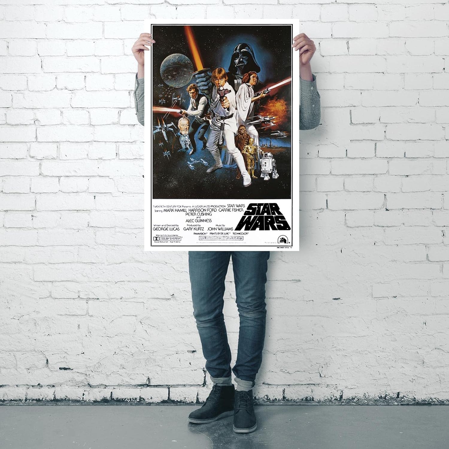 Affiche Star Wars style américain C en format 61 x 91,5 – Image 4