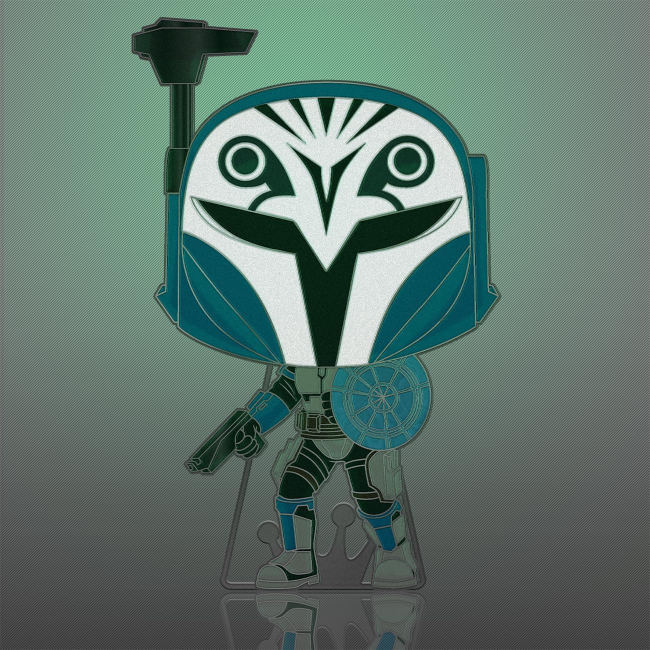 Pin en émail grand format Funko Star Wars: Clone Wars Bo-Katan – Image 4
