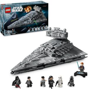 LEGO Star Wars 75394 Destroyer stellaire impérial avec Dark Vador et 7 minifigurines