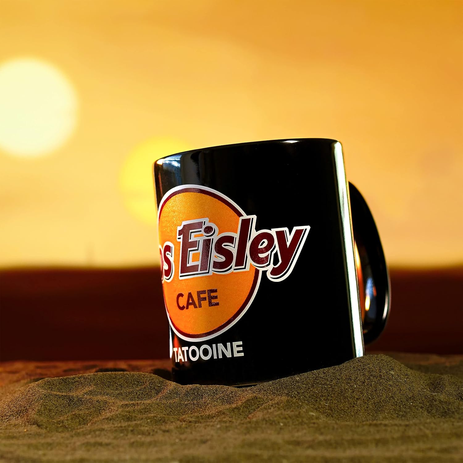 Tasse noire Star Wars Mos Eisley Cafe en céramique 320 – Image 3