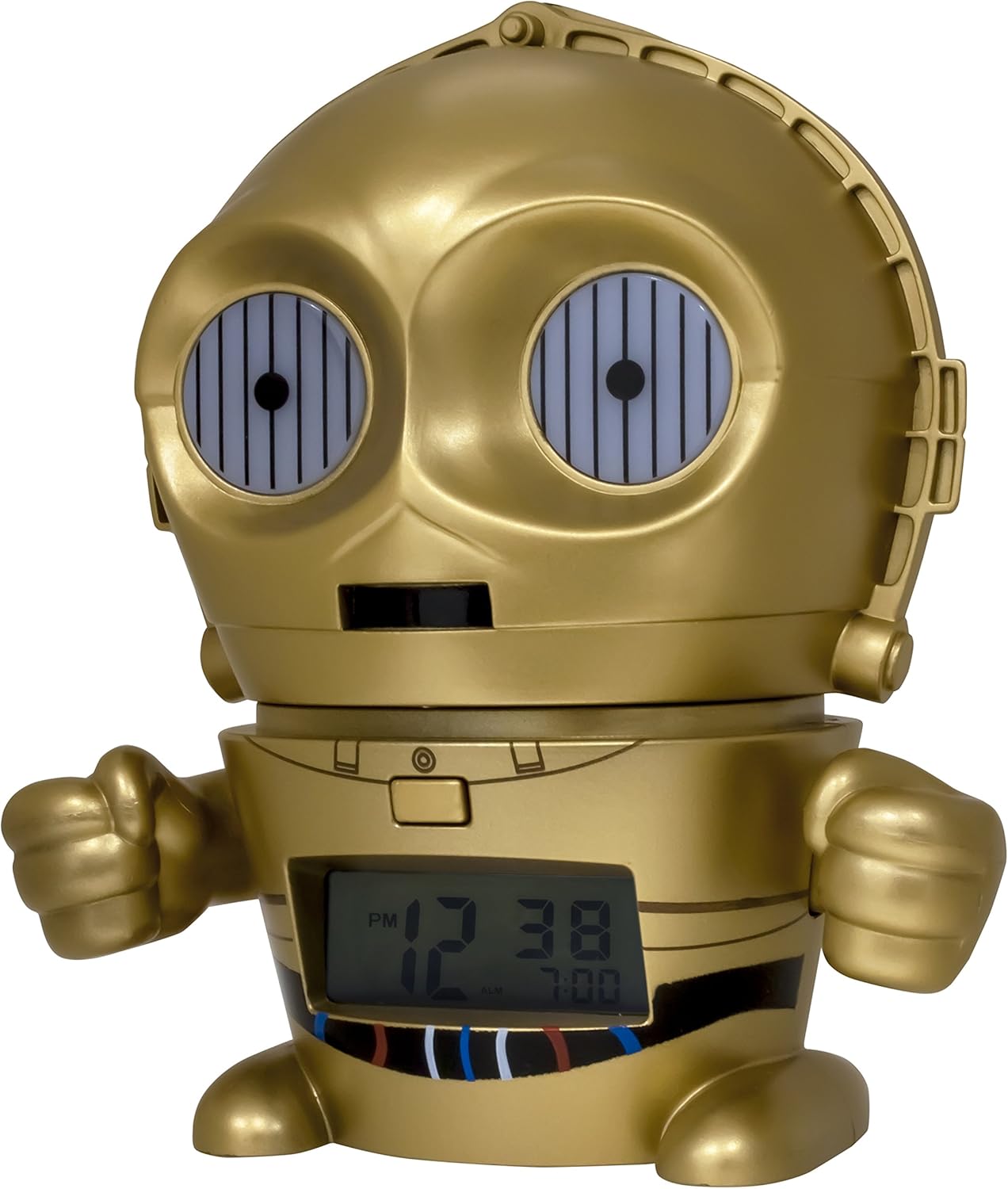 Réveil veilleuse C3PO Star Wars BulbBotz écran LCD 2021418 – Image 2