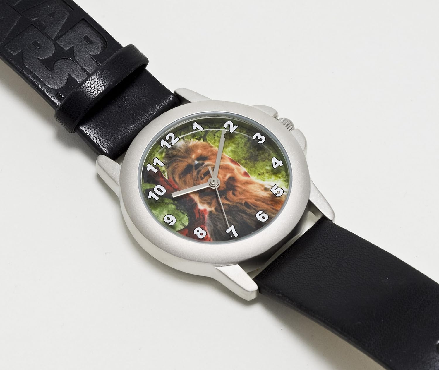 Montre Star Wars Chewbacca analogue à boîtier chrome – Image 2