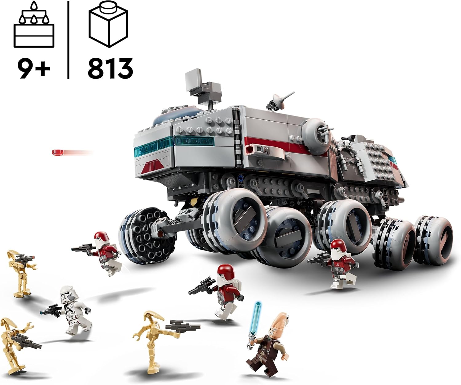 LEGO Star Wars 75413 Juggernaut de la République avec Ki-Adi-Mundi – Image 2
