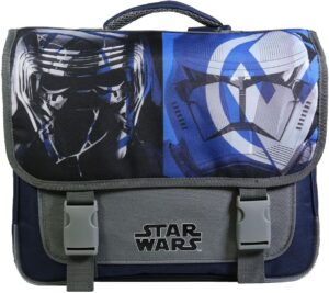 Cartable Disney Star Wars Bagtrotter gris et bleu 38 cm