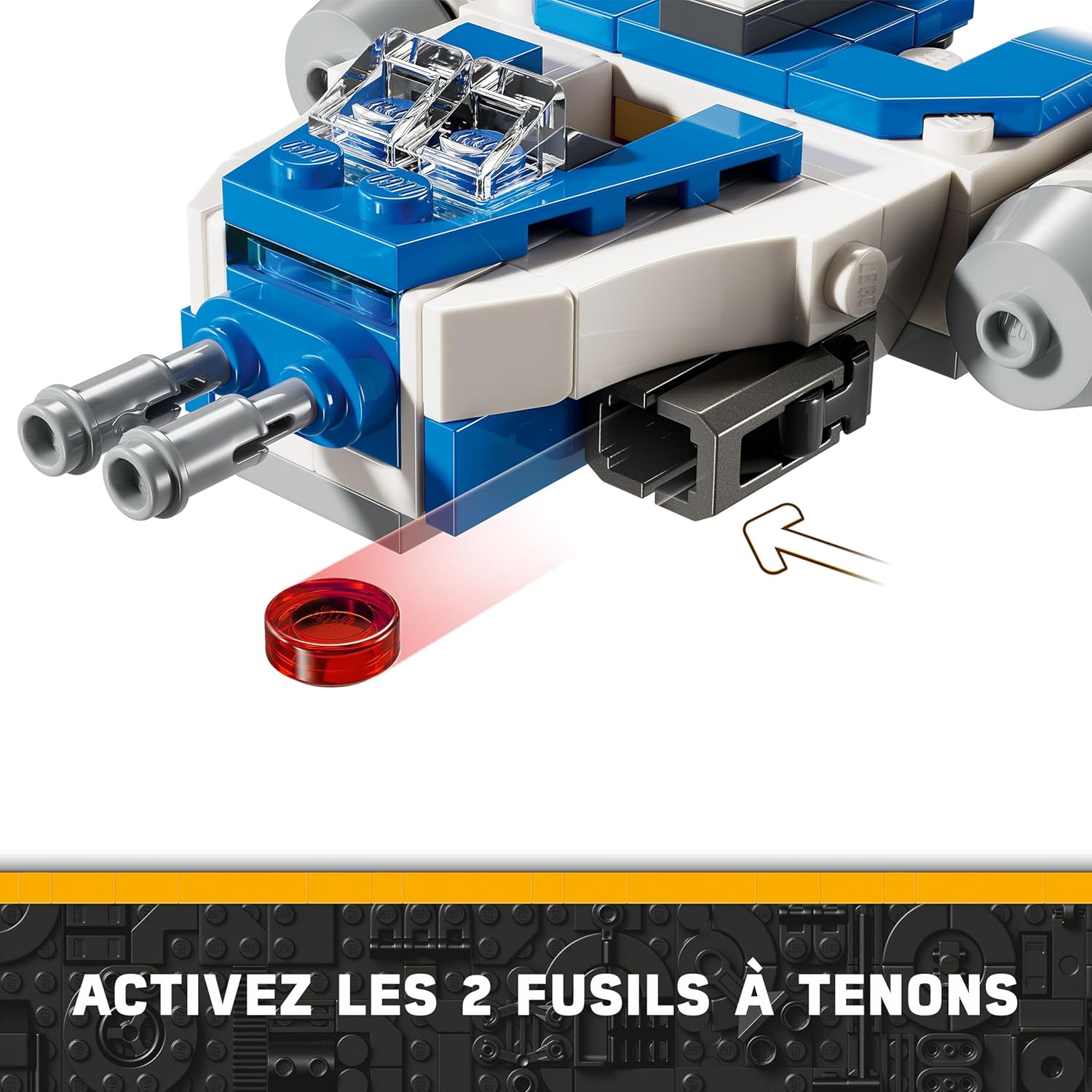 LEGO Star Wars : The Clone Wars - Microfighter Y-Wing du Capitaine Rex 75391 – Image 5