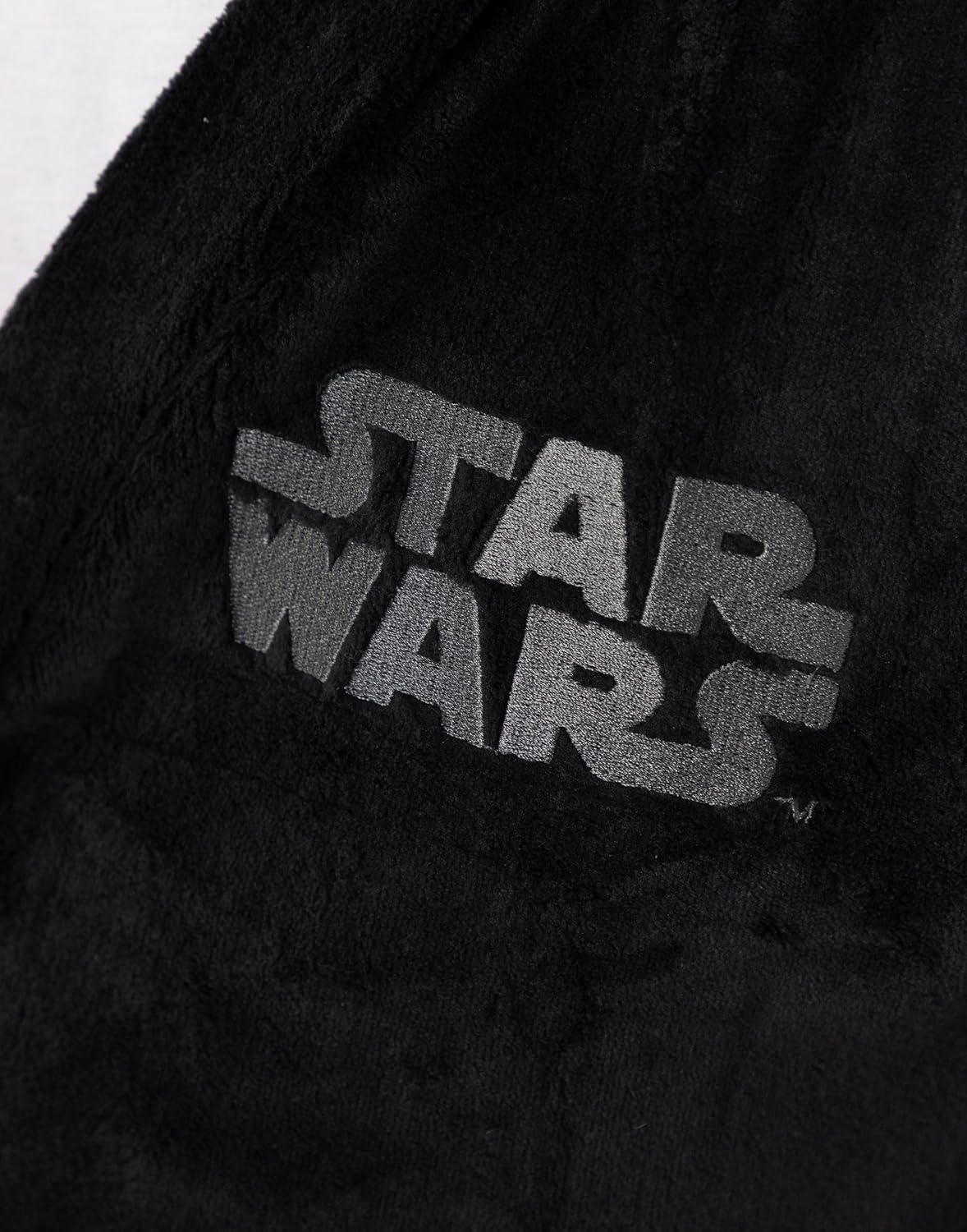 Peignoir Star Wars noir à capuche Dark Vador en polaire – Image 5