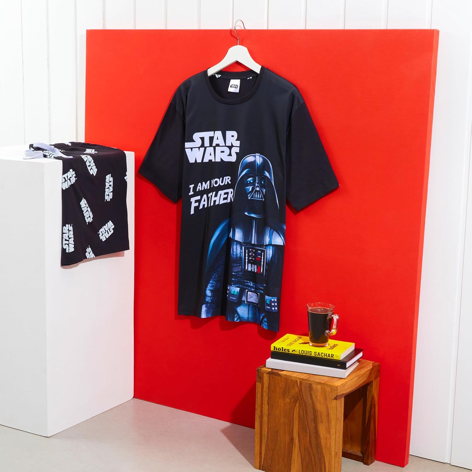 Pyjama court homme Star Wars en coton, Baby Yoda et Dark Vador – Image 5