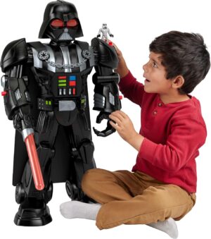 Robot Dark Vador Star Wars Fisher-Price avec sons et lumières 60 cm