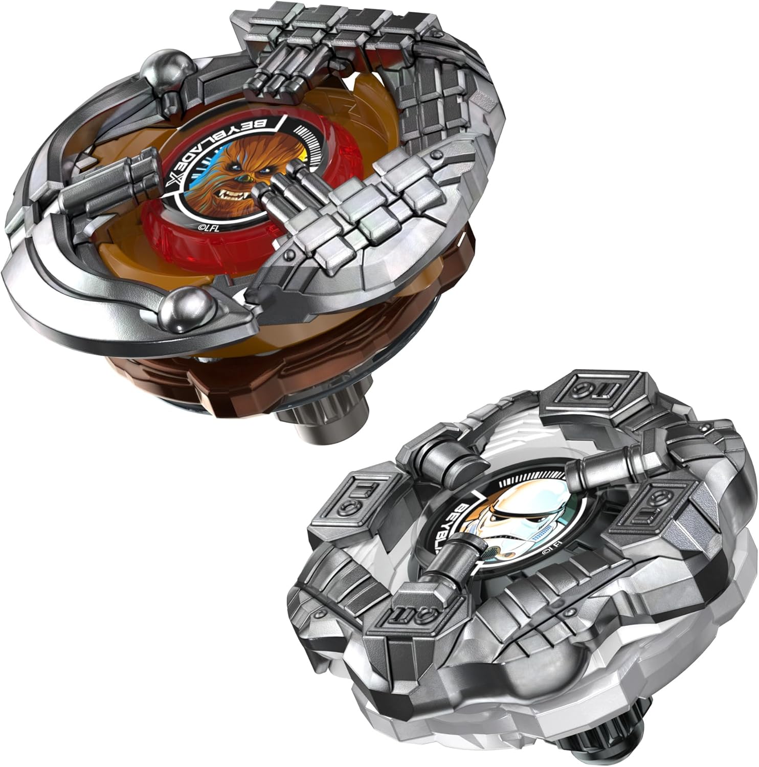Star Wars x Beyblade X : duel Chewbacca 4-80LF contre Stormtrooper 5-70B – Image 4