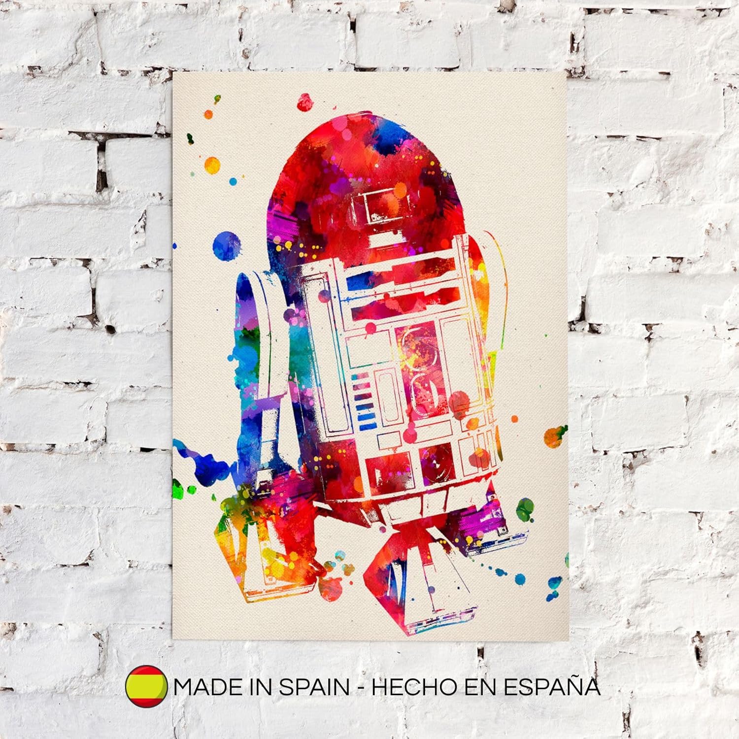Lot de 4 affiches Star Wars style aquarelle en format A3 – Image 6