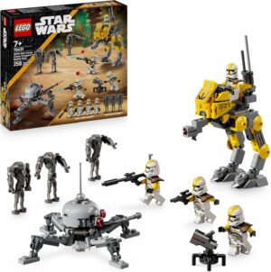 LEGO Star Wars 75431 Pack de combat du 327e Corps avec 4 minifigurines et AT-RT