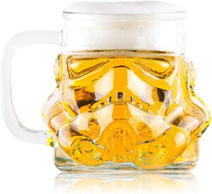 Verre à bière Star Wars Stormtrooper transparent 600 ml