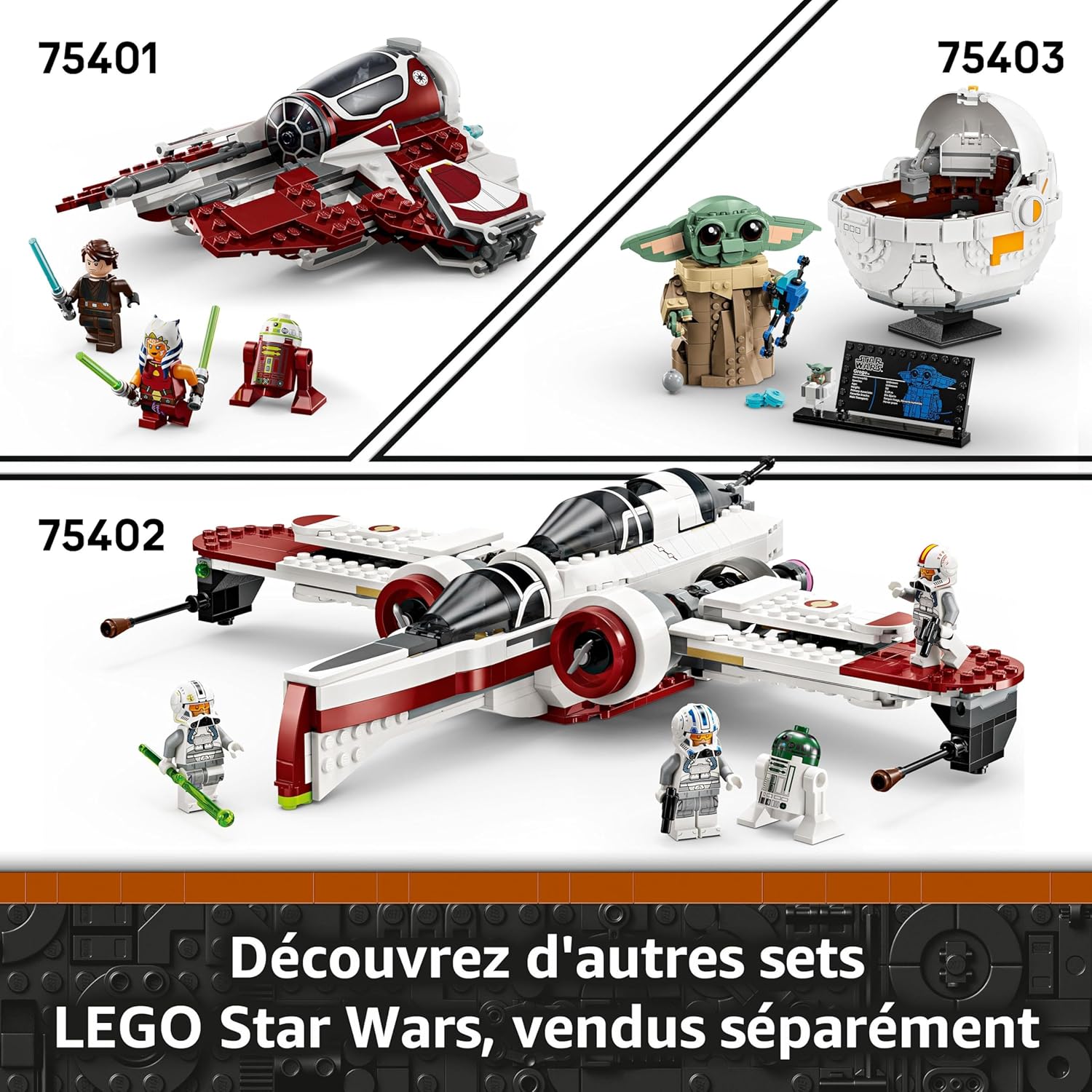 LEGO Star Wars 75410 N-1 de Mando avec Grogu et R5-D4 – Image 7