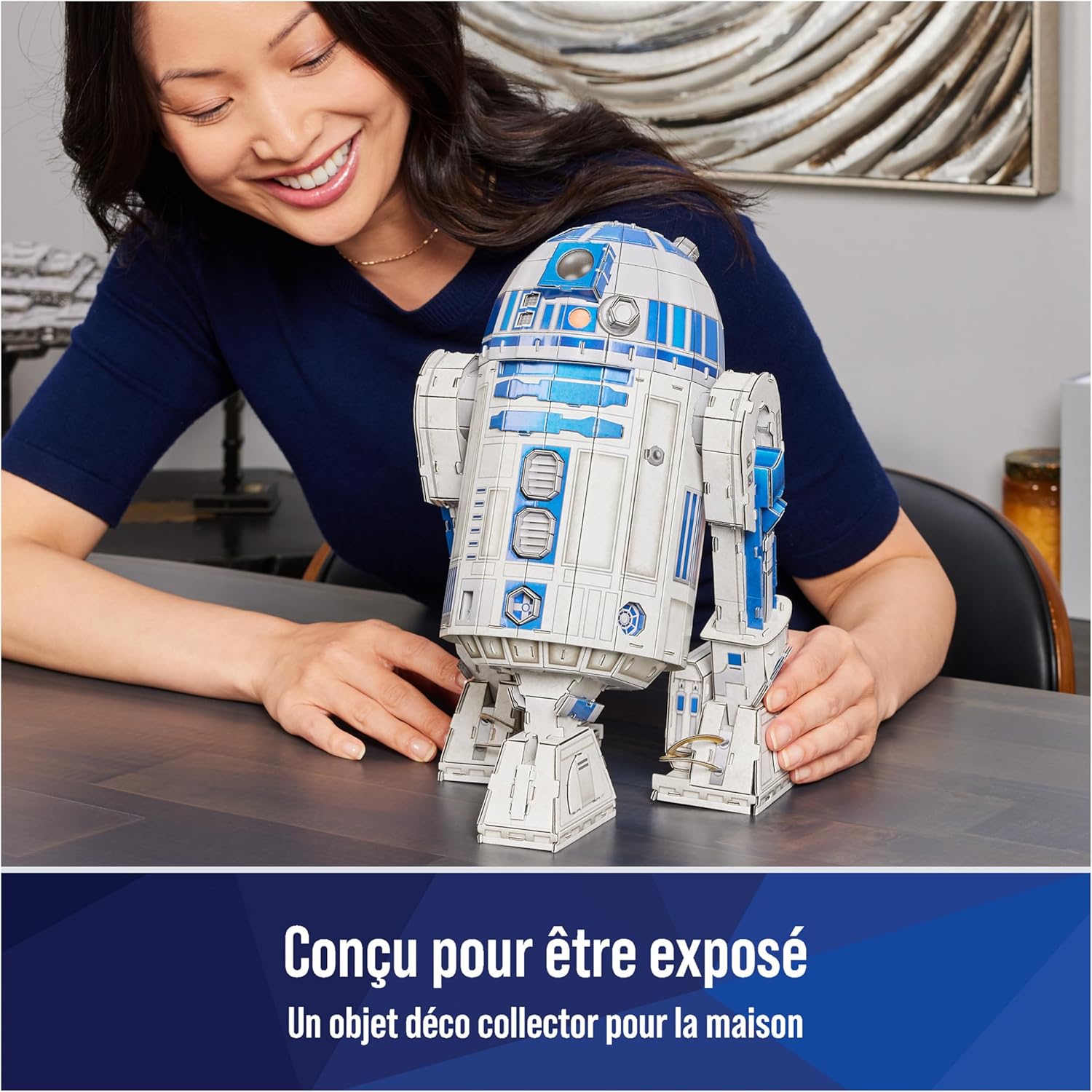 Puzzle 3D Star Wars R2-D2 201 pièces 4D Build – Image 5