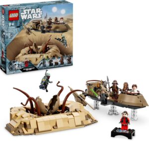 LEGO Star Wars 75396 Esquif du désert, fosse du Sarlacc et Boba Fett