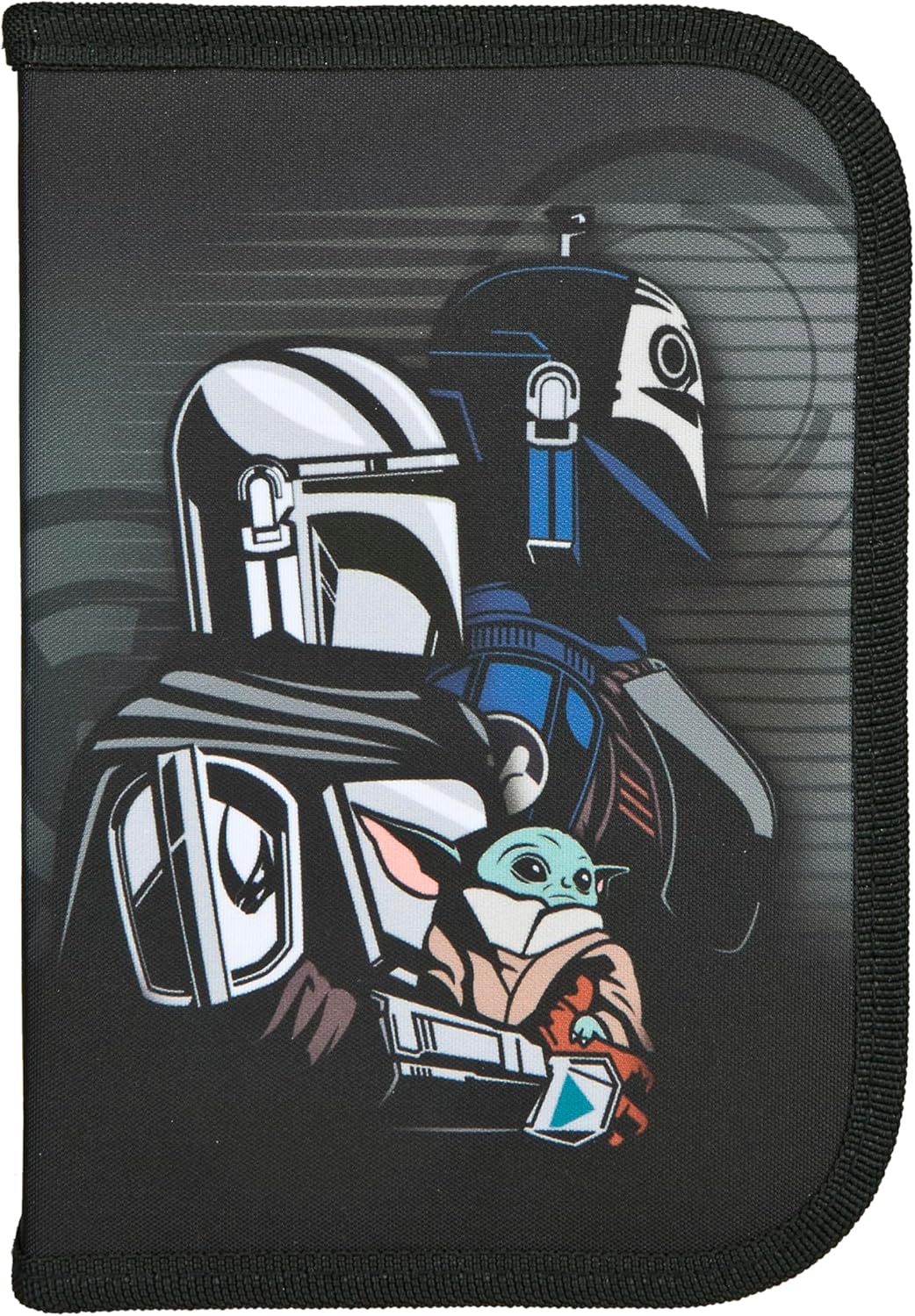 Trousse Star Wars Scooli remplie avec 14 crayons et règle 17 cm