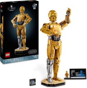 C-3PO LEGO Star Wars 75398 avec présentoir et minifigurine