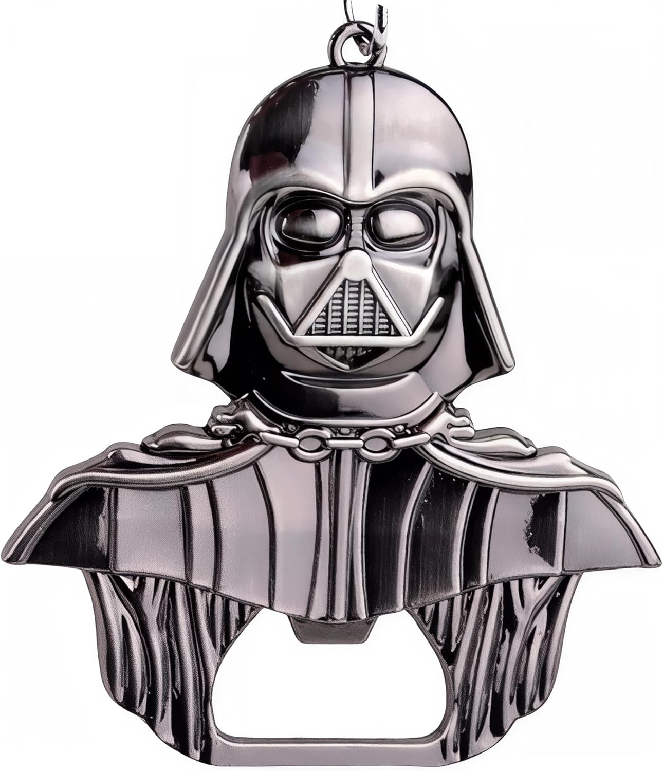Porte-clés ouvre-bouteille Star Wars Dark Vader noir brillant 55mmx60mm – Image 2