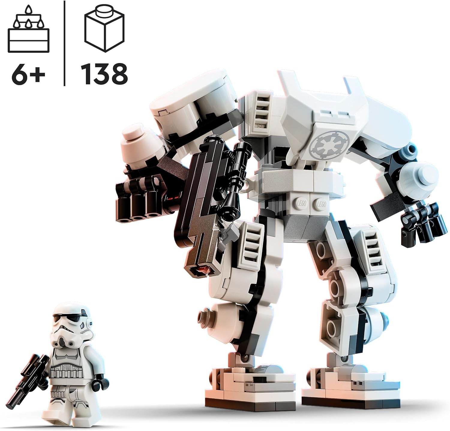 LEGO Star Wars 75370 Robot Stormtrooper articulé avec minifigurine – Image 2