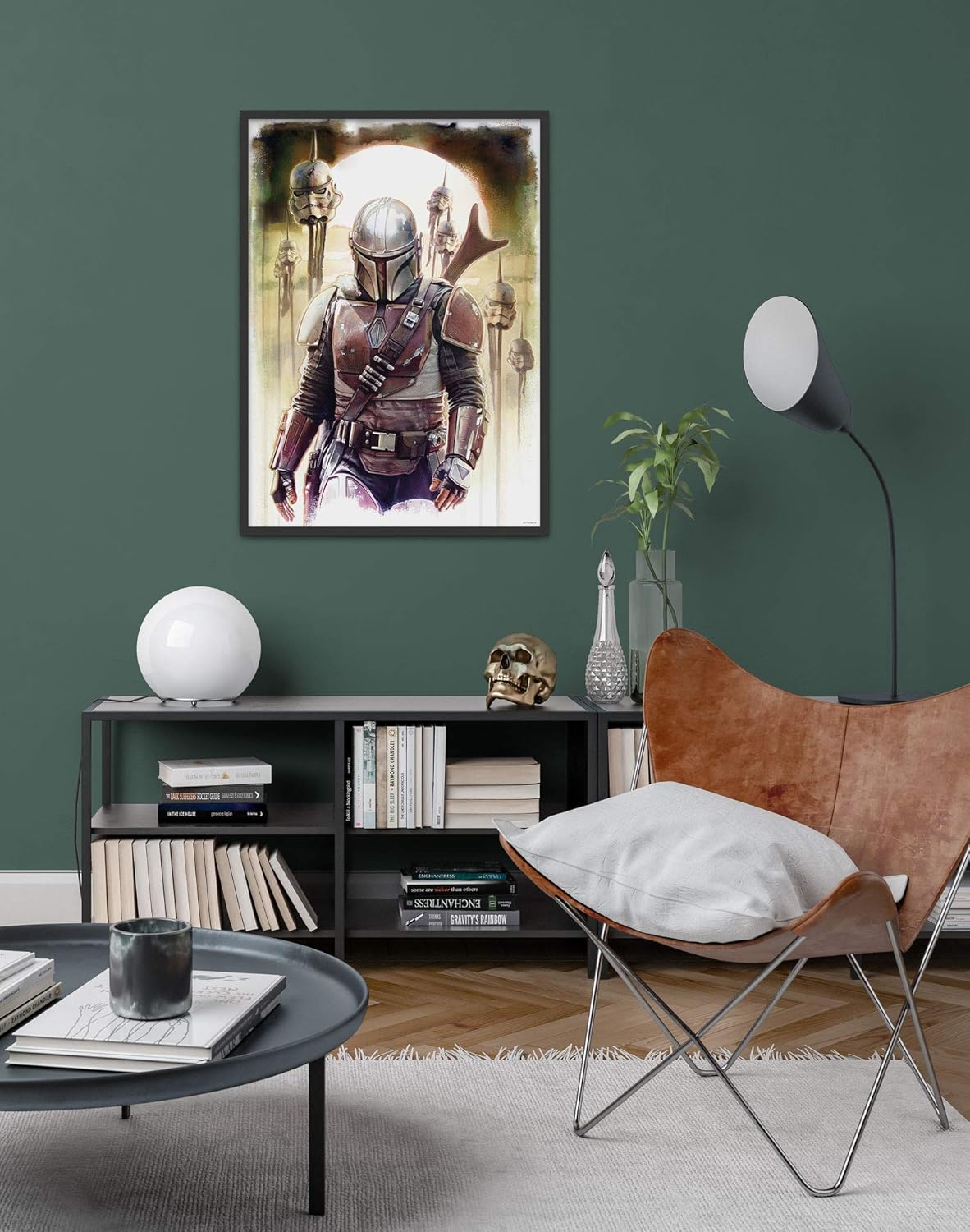 Affiche Star Wars Mandalorian Impaler en papier photo allemand – Image 2