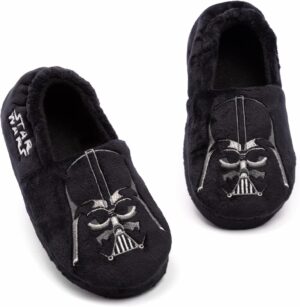 Chaussons mocassins Star Wars Darth Vader pour enfants