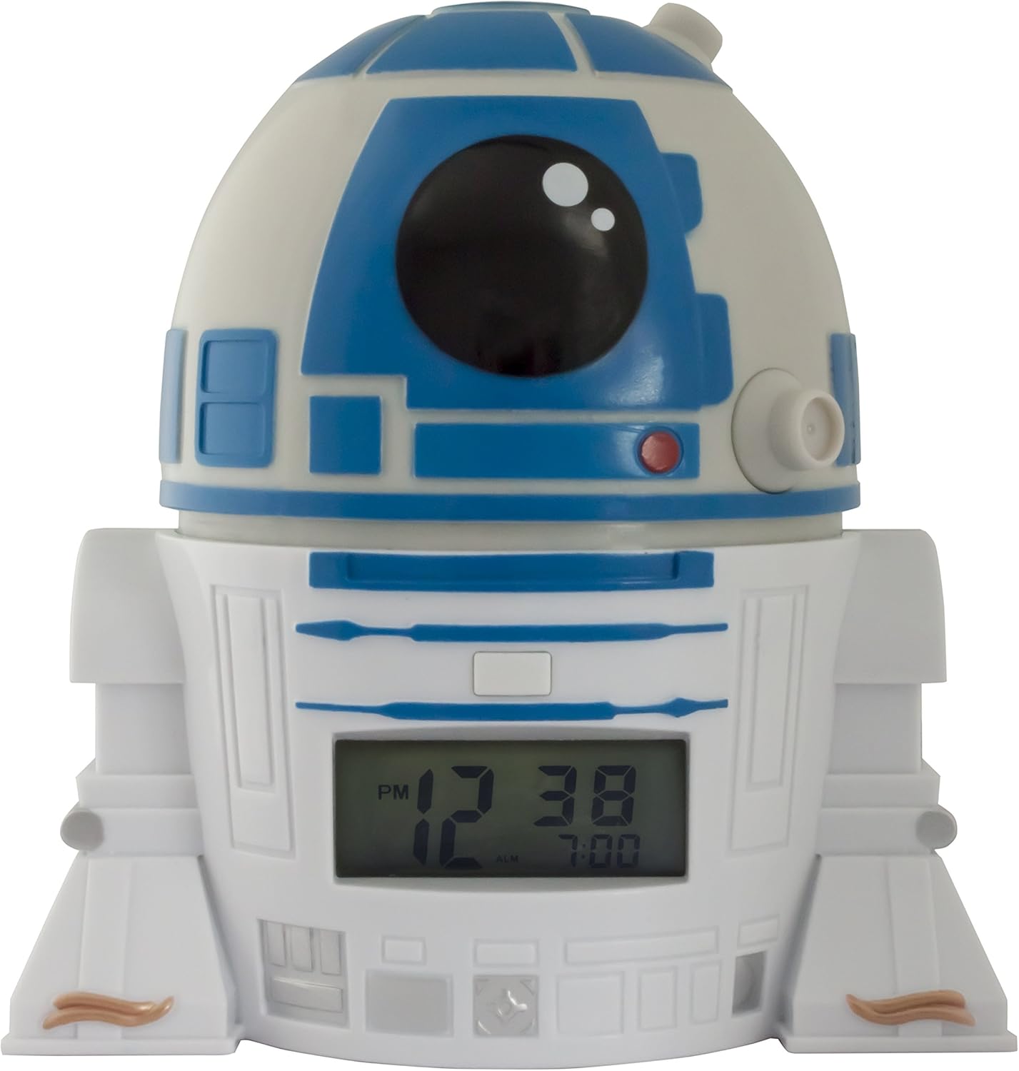Réveil veilleuse R2D2 Star Wars BulbBotz avec écran LCD