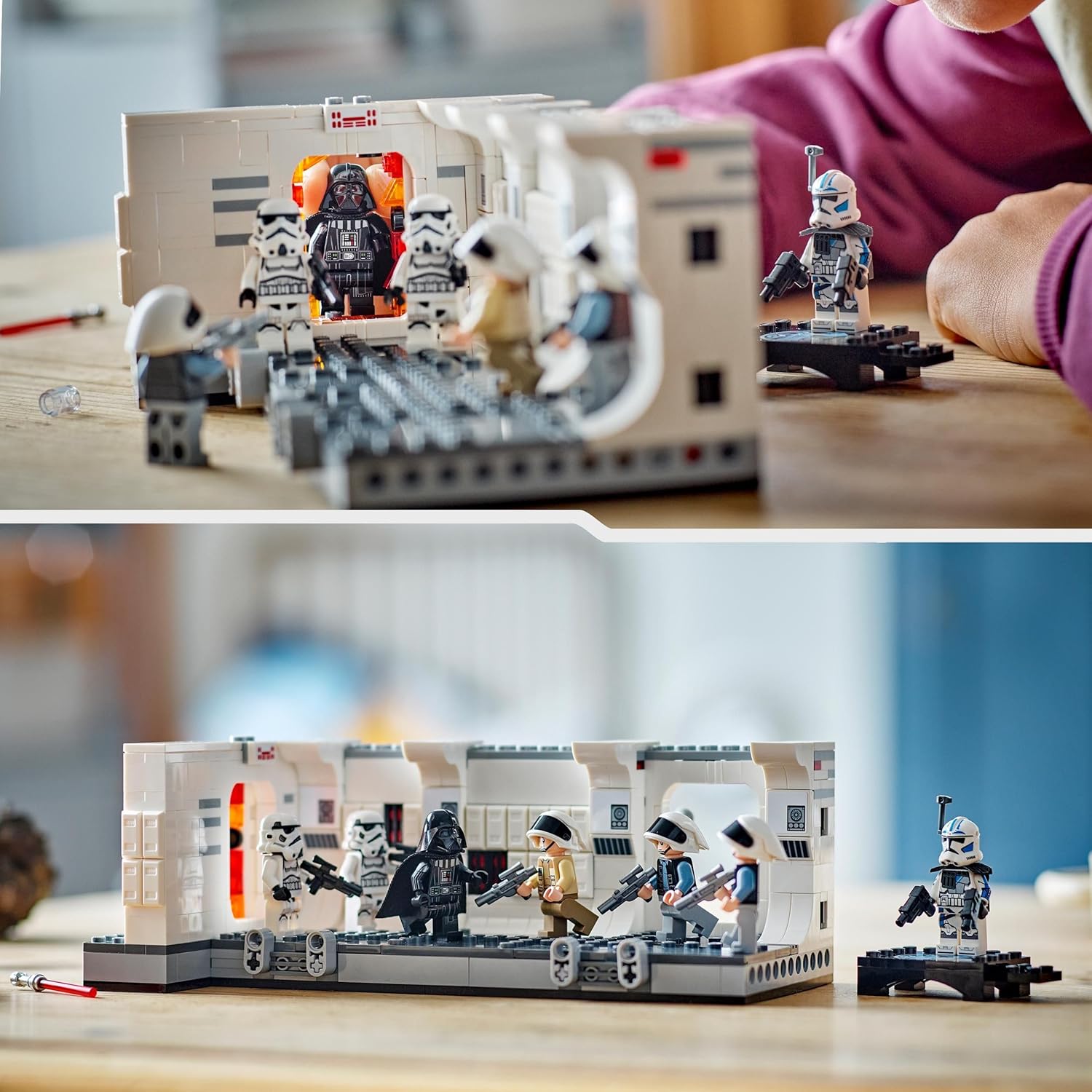 LEGO Star Wars Tantive IV 75387 avec Dark Vador et 7 minifigurines – Image 5