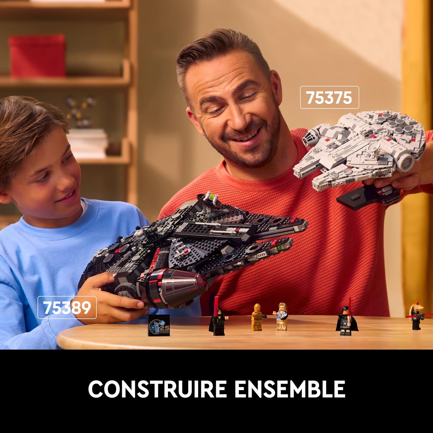 LEGO Star Wars Millennium Falcon 75375 avec présentoir – Image 6
