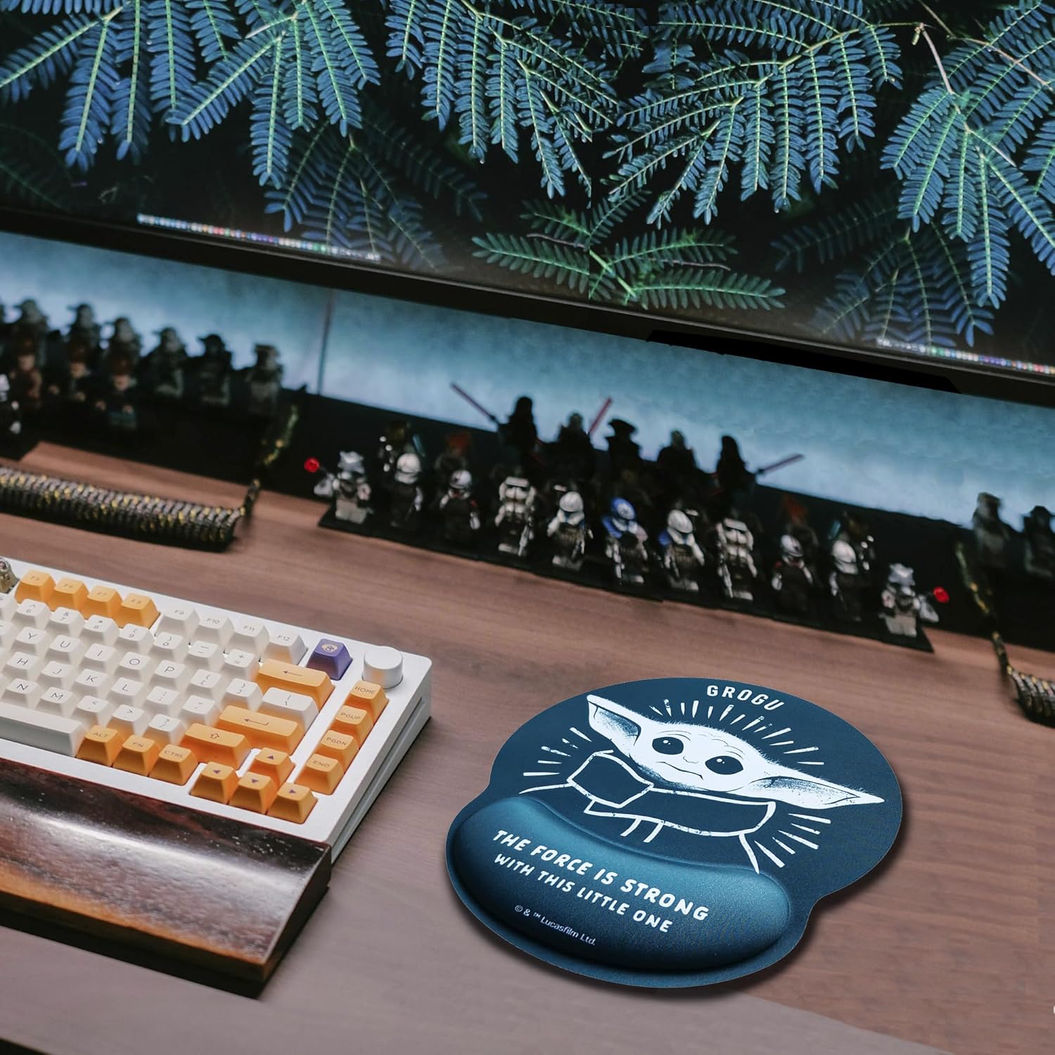 Tapis de souris ergonomique Star Wars Grogu Baby Yoda – Image 5