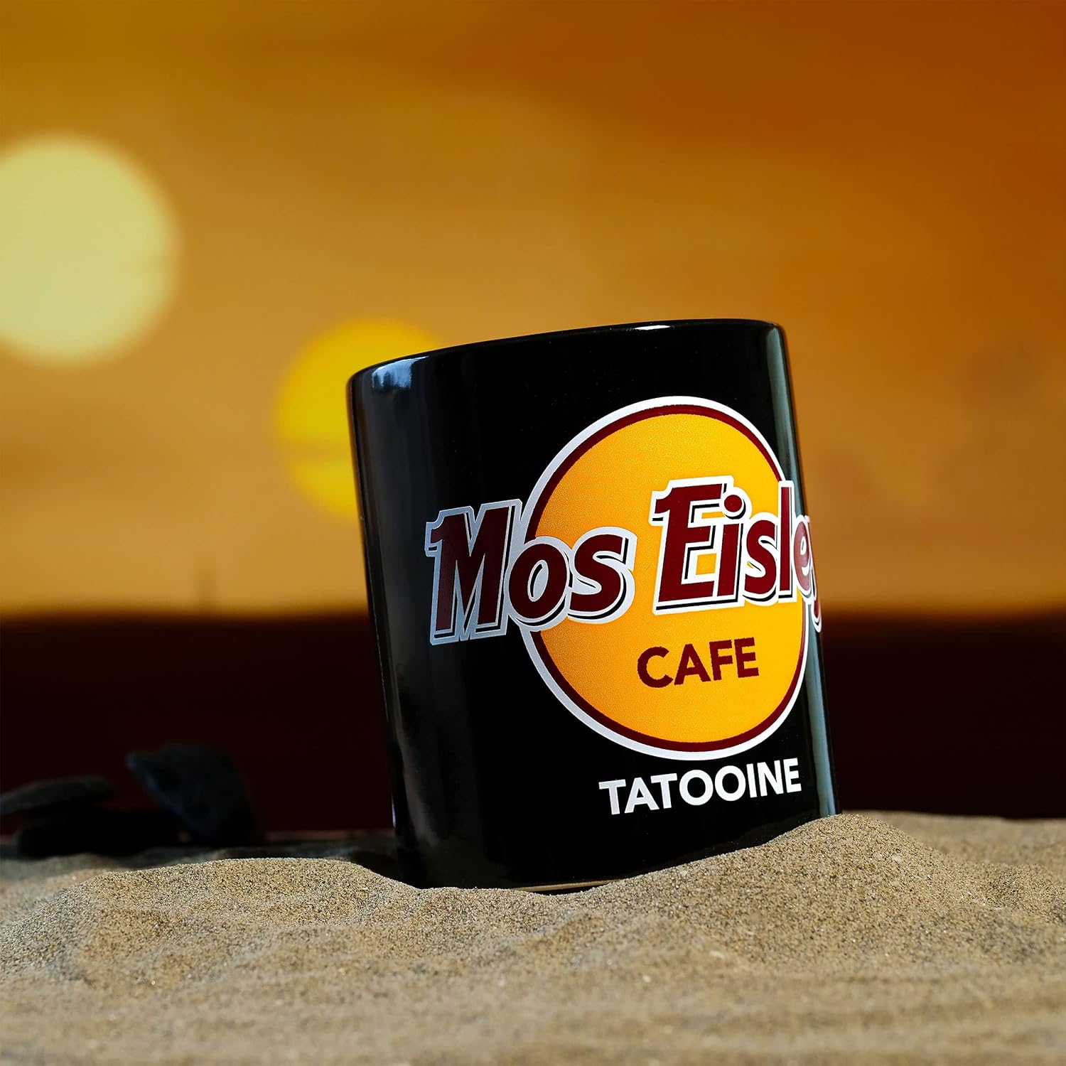 Tasse noire Star Wars Mos Eisley Cafe en céramique 320 – Image 2