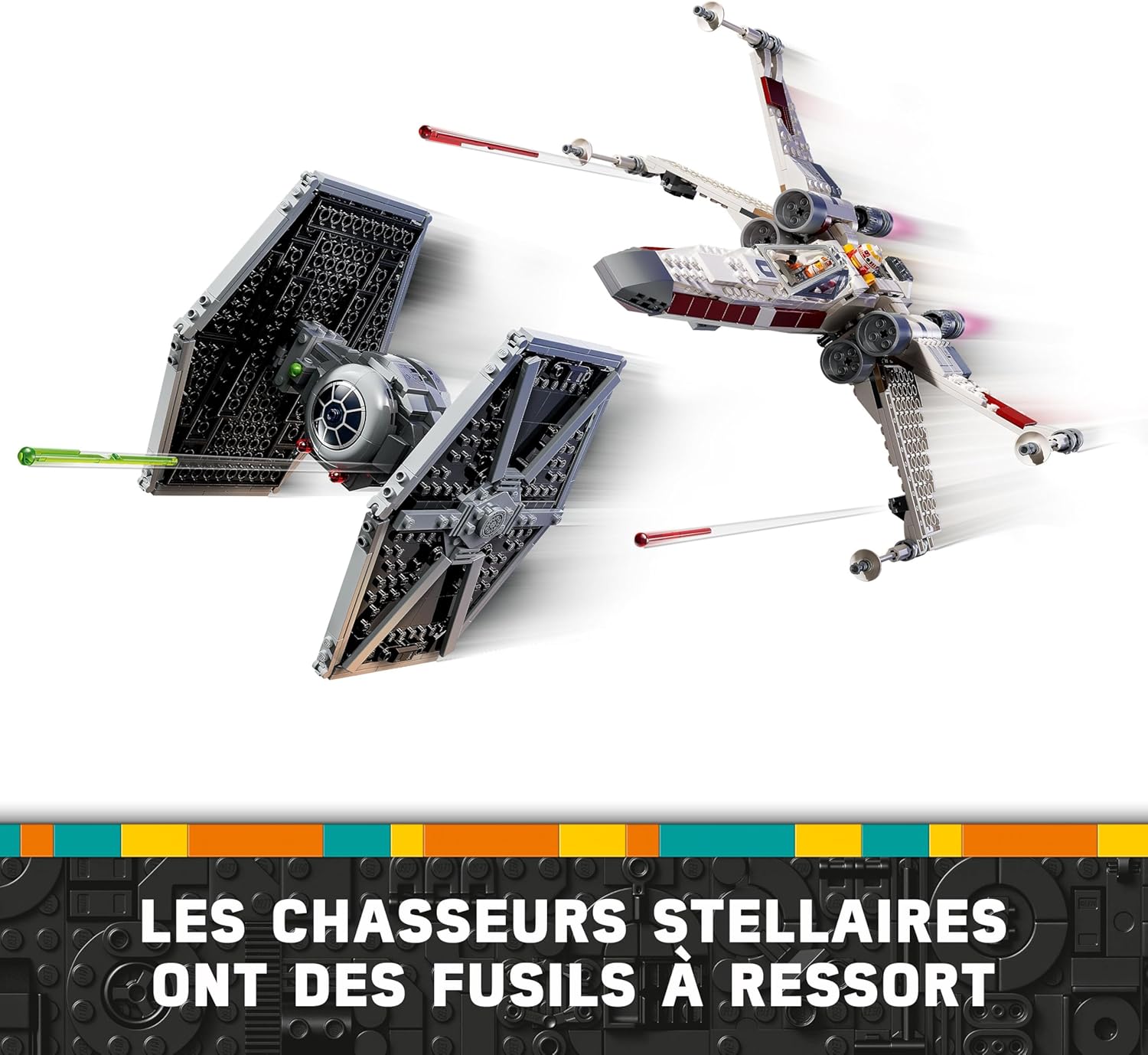 LEGO Star Wars 75393, 2 vaisseaux à combiner avec 4 minifigurines – Image 6