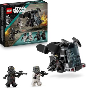 LEGO Star Wars Ahsoka 75412, transporteur Death Troopers contre Night Troopers avec 4 minifigurines