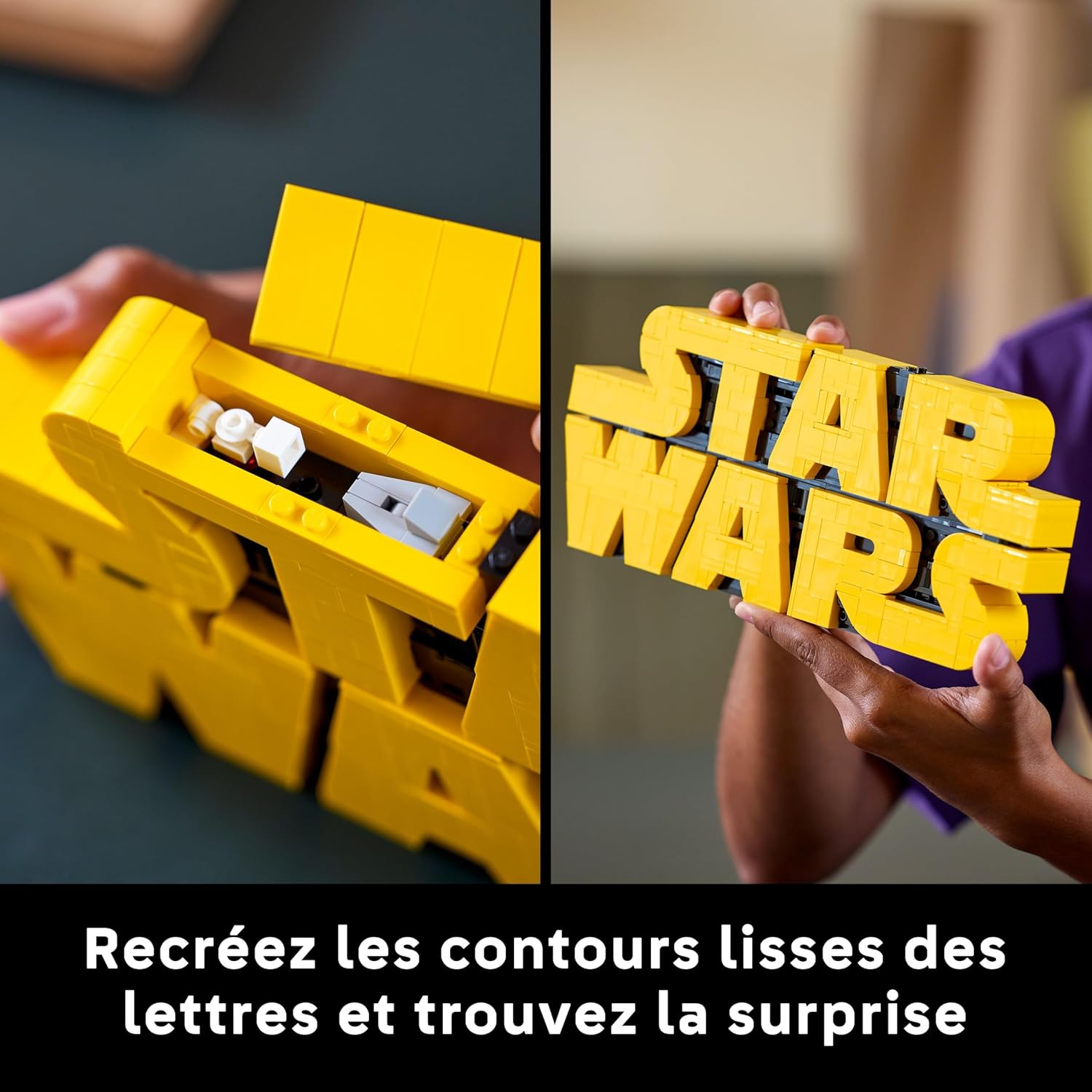 LEGO Star Wars logo en briques à construire 75407 – Image 4