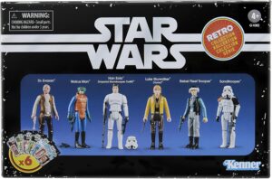 Multipack Star Wars : Un Nouvel Espoir - 6 figurines Retro Collection 9,5 cm
