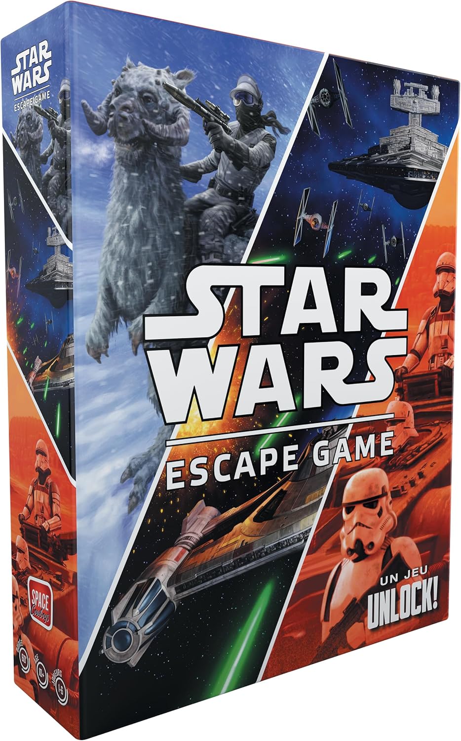 Unlock! Star Wars, jeu de cartes coopératif avec application, 1 à 6 joueurs dès 10 ans