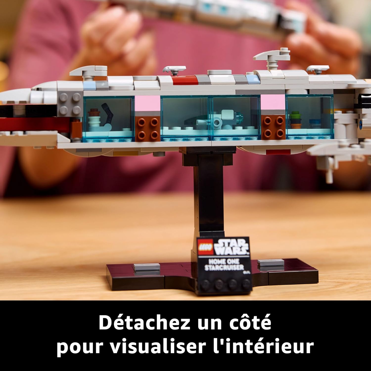 LEGO Star Wars Home One 75405 avec frégate médicale Nebulon-B – Image 4