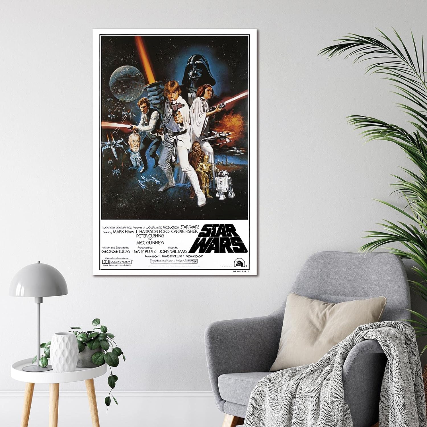 Affiche Star Wars style américain C en format 61 x 91,5 – Image 3