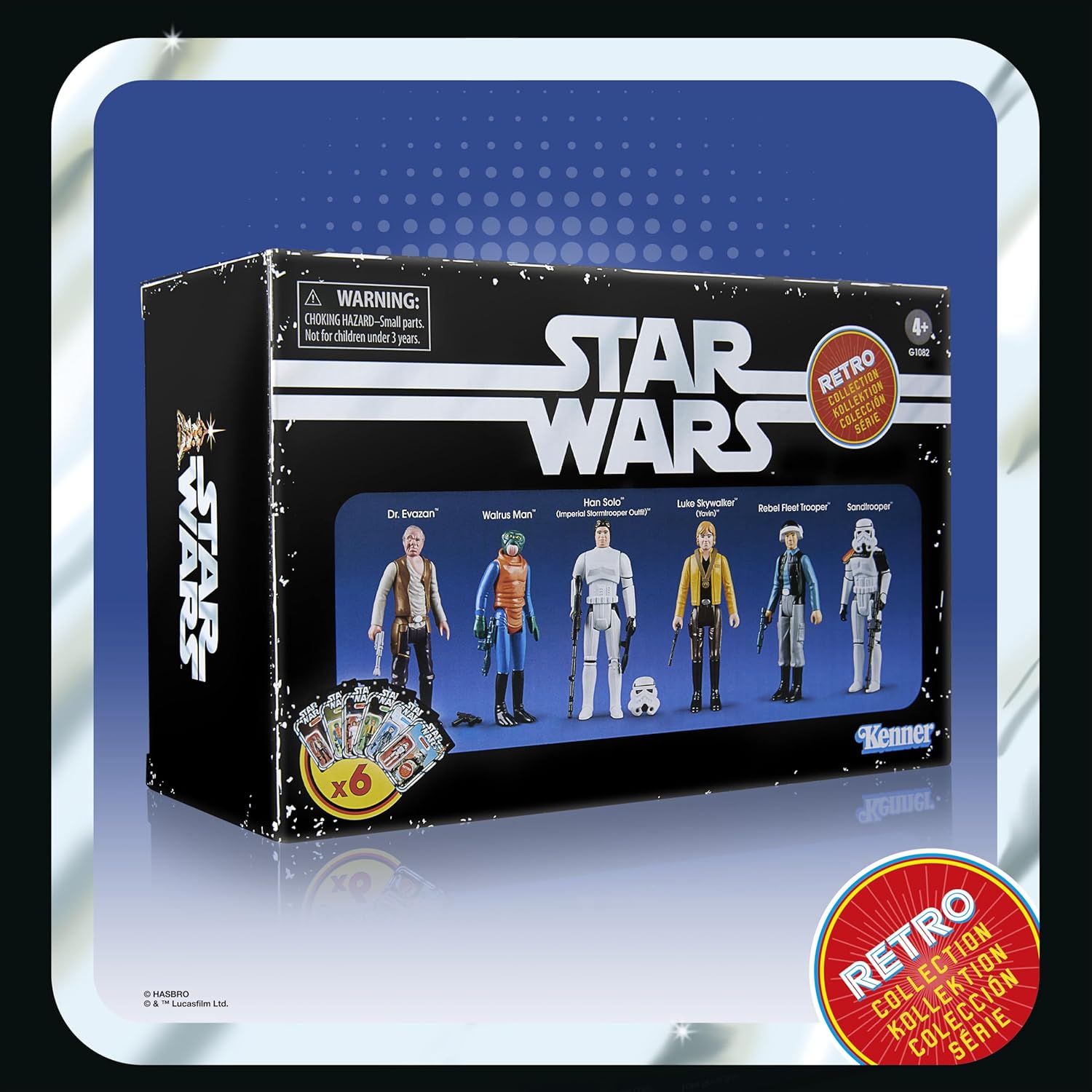 Multipack Star Wars : Un Nouvel Espoir - 6 figurines Retro Collection 9,5 cm – Image 3
