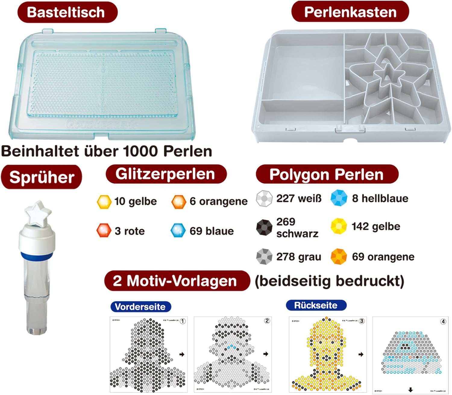 Kit créatif Aquabeads Star Wars 30009 sans repassage – Image 3