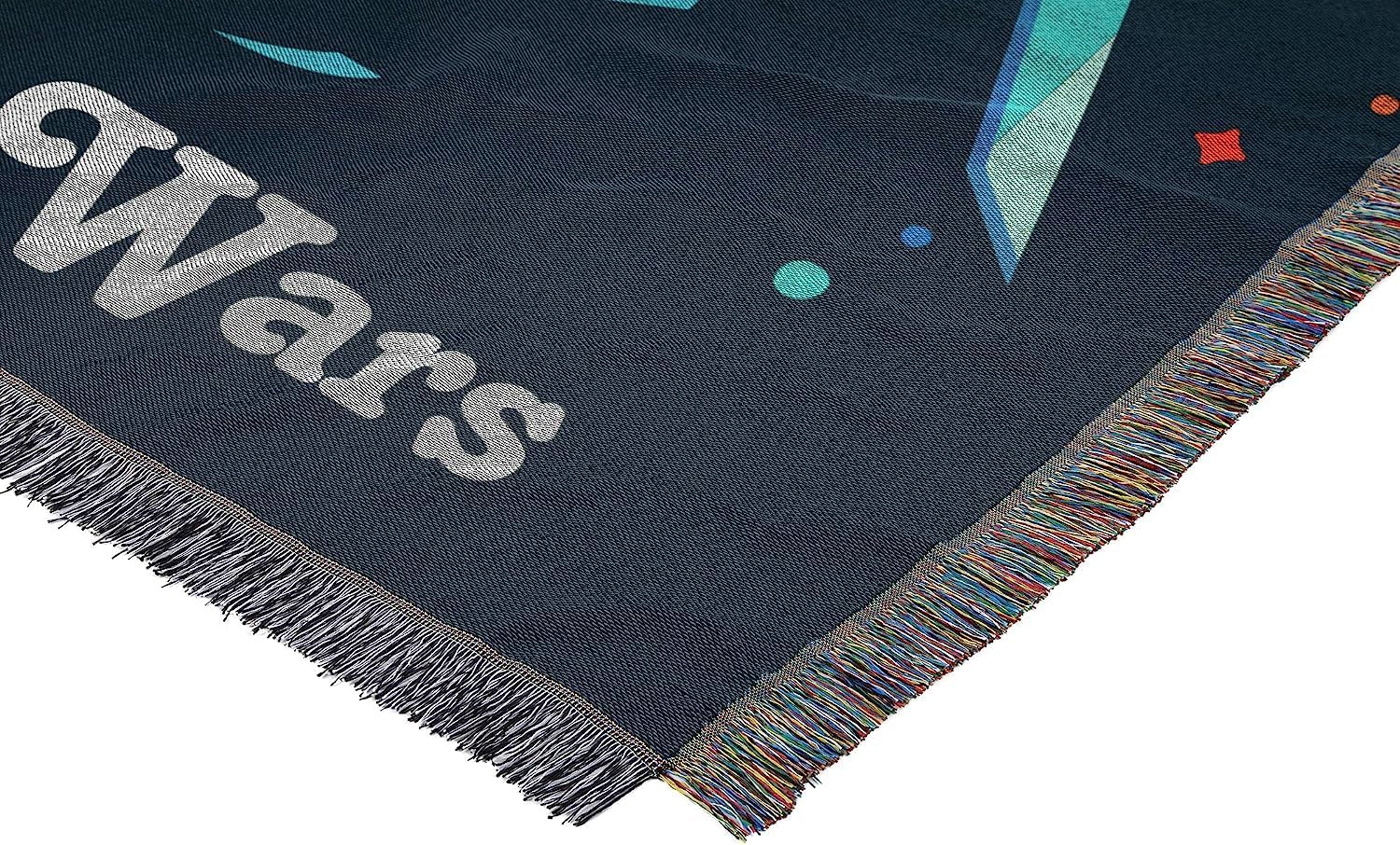 Plaid tissé Star Wars Disney Dark Vador Moonrise multicolore 121,9 x 152,4 cm – Image 4